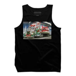 Men's Design By Humans Truck Driver Christmas Shirt Seasons Greetings By Galvanized Tank Top -Comfa Wear Shop GUEST 8ff2bdd7 0a5e 4030 a8d8 8b0af32dacf0
