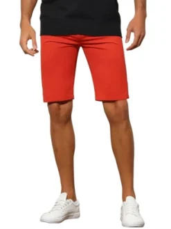 Lars Amadeus Men's Summer Slim Fit Flat Front Formal Chino Shorts -Comfa Wear Shop GUEST 904fa907 1ef1 4f05 9e24 79c7726f8d66