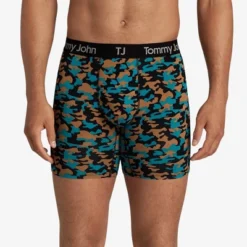 TJ | Tommy John™ Men's Camo Print 6" Boxer Briefs 2pk - Dark Green 8 TJ | Tommy John™ Men's Camo Print 6" Boxer Briefs 2pk - Dark Green -Comfa Wear Shop GUEST 9078dad8 dbd3 43d9 81cc e060eae89b26