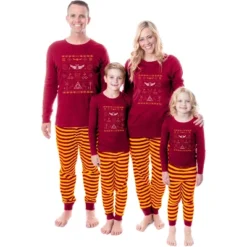 Harry Potter Gryffindor Sweater Sleep Tight Fit Family Pajama Set -Comfa Wear Shop GUEST 91355576 c6a5 40dd bdba 3c0ea160a1f9