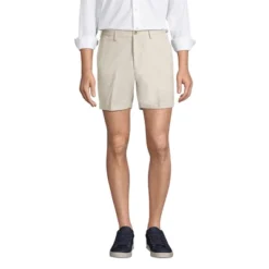 Lands' End Lands' End Men's Traditional Fit 6" No Iron Chino Shorts -Comfa Wear Shop GUEST 93192757 b23a 4a94 9c1c 030f48ece14b
