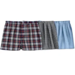 KingSize Men's Big & Tall Woven Boxers 3-Pack