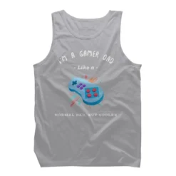 Men's Design By Humans Gamer Dad Like A Normal Dad, But Cooler By KaiHamilton Tank Top -Comfa Wear Shop GUEST 944e2cf6 e837 4e51 8f5c 0e9f80f0fdd5