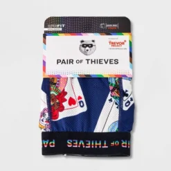 Pair Of Thieves Men's Queens Super Fit Boxer Briefs - Royal Blue