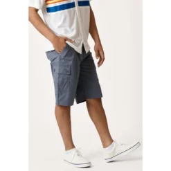 Wearfirst Men's Stretch Micro-Ripstop Cotton Day Hiker Short