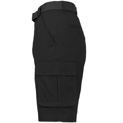 BLU ROCK Men's 3-Pack Cotton Flex Stretch Cargo Shorts With Belt 3 BLU ROCK Men's 3-Pack Cotton Flex Stretch Cargo Shorts With Belt - Image 3