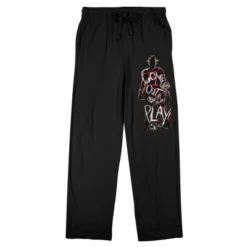 Nightmare On Elm Street Come Out And Play Men's Black Sleep Pajama Pants -Comfa Wear Shop GUEST 999a2931 ef18 4e16 b227 4918a7079607