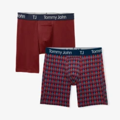 TJ | Tommy John™ Men's 6" Boxer Briefs 2pk - Burgundy/Red 11 TJ | Tommy John™ Men's 6" Boxer Briefs 2pk - Burgundy/Red -Comfa Wear Shop GUEST 9ab7896b b47c 45c9 b03f 697ed092d47d