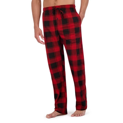Hanes Premium Men's 2pc Comfort Sleep Pajama Set - Red 2 Hanes Premium Men's 2pc Comfort Sleep Pajama Set - Red - Image 2