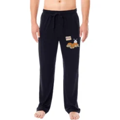 Peanuts Mens' Halloween Pumpkin Snoopy Boo! Classic Sleep Pajama Pants Black -Comfa Wear Shop GUEST 9c26be28 334f 45ae b00d 0f6b7600eb52