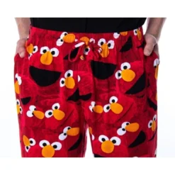 Sesame Street Adult Elmo Expressions Soft Polyester Pajama Pants -Comfa Wear Shop GUEST 9cab6d7c a857 4117 ad8d d034ae5aa8a2