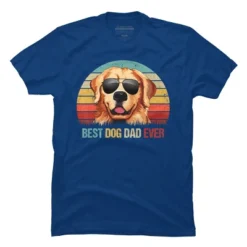 Men's Design By Humans Best Dog Dad Ever Golden Retriever By LuckyCharm99 T-Shirt -Comfa Wear Shop GUEST a09fa04d 82b1 498a 9cf2 45aeb1dd601e
