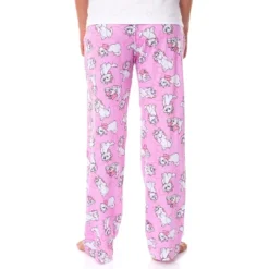 Disney Adult Aristocats Marie Expressions And Bows Pajama Sleep Lounge Pants