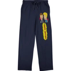 Beavis & Butthead Men's Navy Sleep Pajama Pants -Comfa Wear Shop GUEST a29239de 06dc 450f bba6 8414e7b9750f