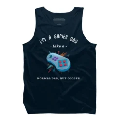 Men's Design By Humans Gamer Dad Like A Normal Dad, But Cooler By KaiHamilton Tank Top -Comfa Wear Shop GUEST a2b2ac62 debb 4293 b162 69b63682392f