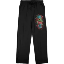 Minecraft Creeper Boom QT Men's Black Sleep Pajama Pants -Comfa Wear Shop GUEST a2ff09ab 4b01 4e29 af98 3ff3273e8611