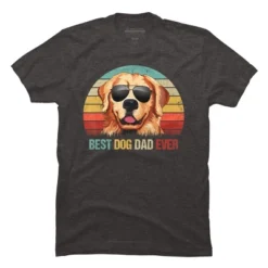 Men's Design By Humans Best Dog Dad Ever Golden Retriever By LuckyCharm99 T-Shirt -Comfa Wear Shop GUEST a3393667 cc66 49e3 9af3 efed8cfe4d5c