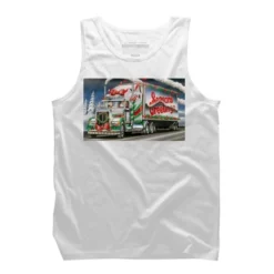 Men's Design By Humans Truck Driver Christmas Shirt Seasons Greetings By Galvanized Tank Top -Comfa Wear Shop GUEST a4b38f8e c33c 46a9 bd43 e7aa034a7d34