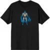 Batman Power Pose Men's Short Sleeve Shirt & Sleep Shorts Set