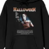 John Carpenter's Halloween The Night He Came Home Long Sleeve Men's Black Hooded Sweatshirt