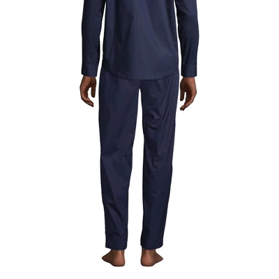 Lands' End Men's Poplin Pajama Pants 1 Lands' End Men's Poplin Pajama Pants