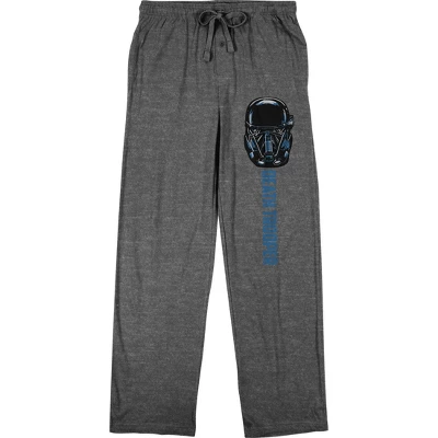 Star Wars Rogue One Death Trooper Helmet Men's Graphite Heather Sleep Pajama Pants 3 Star Wars Rogue One Death Trooper Helmet Men's Graphite Heather Sleep Pajama Pants - Image 3