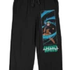 Naruto Shippuden Naruto Wind Men's Black QT Sleep Pajama Pants