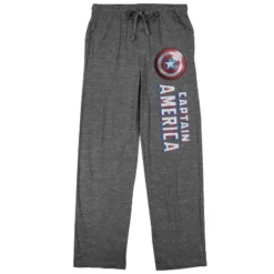 Bioworld Marvel Year Of The Shield Captain America Men’s Heather Gray Sleep Pajama Pants -Comfa Wear Shop GUEST a9249111 4eb6 4ab4 9d4d 7e969dc5bc90