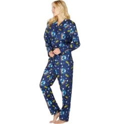 The Polar Express Adult Believe Button-Front Coat Shirt And Pants Pajama Set -Comfa Wear Shop GUEST a97da9f1 f9bb 4f9a 8a44 e720229f1afd