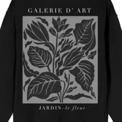 Bioworld Galerie D'Art Adult Black Crew Neck Graphic Sweatshirt -Comfa Wear Shop GUEST ac7cd7bd 4c42 476e bb40 96d74bacdd3a