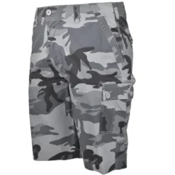 Wearfirst Men's Stretch Micro-Ripstop Camouflage Day Hiker Short