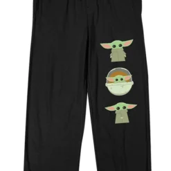STAR WARS The Mandalorian Grogu Men's Two-Piece Short Sleeve Pajama Set -Comfa Wear Shop GUEST b2301d6c 3311 42c3 bb35 f5a8c6abc0d9