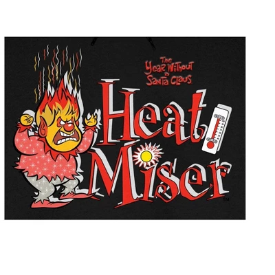 The Year Without Santa Claus Heat Miser Character Men's Black Graphic Hoodie 1 The Year Without Santa Claus Heat Miser Character Men's Black Graphic Hoodie