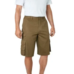 Boulder Creek By KingSize Men's Big & Tall 12" Side-Elastic Stacked Cargo Pocket Shorts -Comfa Wear Shop GUEST b6563641 932e 4348 8108 0241149dce68
