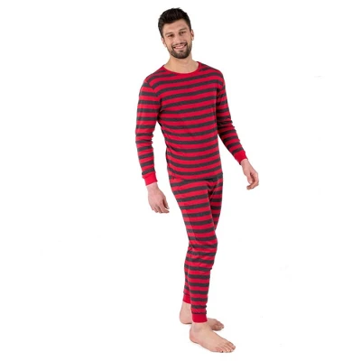 Leveret Mens Two Piece Cotton Striped Pajamas 4 Leveret Mens Two Piece Cotton Striped Pajamas - Image 4