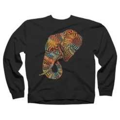 Adult Design By Humans Elephant (Majestic) By Kase Sweatshirt -Comfa Wear Shop GUEST b76755b5 7887 475d bc21 581035761d97