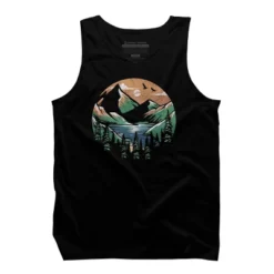 Men's Design By Humans Happiness Place By Orangedan Tank Top -Comfa Wear Shop GUEST b7b48891 2b7e 4024 aec2 74f9343a8ae0