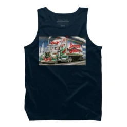 Men's Design By Humans Truck Driver Christmas Shirt Seasons Greetings By Galvanized Tank Top -Comfa Wear Shop GUEST b8c74bee 5ece 4755 94af 8d945abf68f1