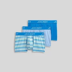 Jockey Generation™ Men's 3pk Microfiber Trunks - Light Blue/Net/Blue -Comfa Wear Shop GUEST bbd05108 18b0 4821 9899 adb1a99cb2b3