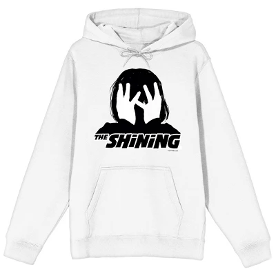The Shining Danny With Logo Men's White Graphic Hoodie 3 The Shining Danny With Logo Men's White Graphic Hoodie - Image 3