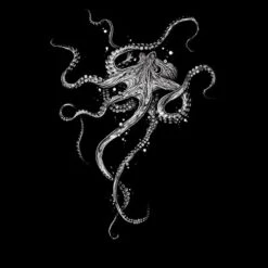 Men's Design By Humans Octopus By TAOJB T-Shirt