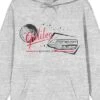 Star Trek The Original Series Galileo NCC-1701 The Enterprise Ship And Planet Men's Athletic Heather Gray Graphic Hoodie