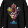 Ant-Man And The Wasp Quantumania Tiny Heroes Crew Neck Long Sleeve Black Unisex Adult Tee