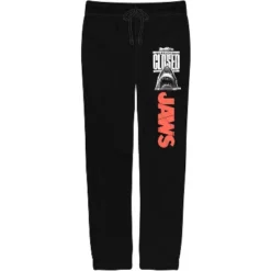 Mens Jaws Classic Horror Movie Black Graphic Print Sleep Pajama Pants -Comfa Wear Shop GUEST c53880d9 6d83 48fb a472 796869f43686