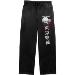 Tokyo Ghoul What's 1000 Minus 7 Men's Black Sleep Pajama Pants