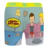 Odd Sox, Beavis And Butthead Men's Boxer Brief Underwear, Fun Prints