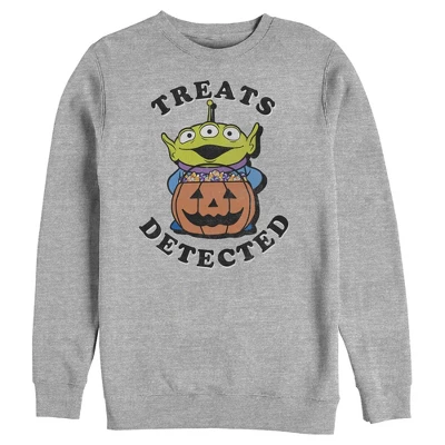 Men's Toy Story Halloween Alien Treats Sweatshirt 2 Men's Toy Story Halloween Alien Treats Sweatshirt - Image 2