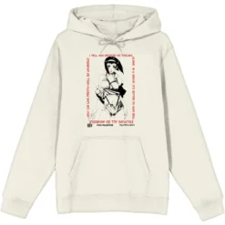 Cowboy Bebop Faye Valentine Feeling Alone Men's Natural Ground Sweatshirt -Comfa Wear Shop GUEST c9d157aa 6092 4a1f 8f37 c11c7897ed2e