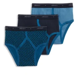 Jockey Mens Classic Low-Rise Brief 3 Pack Underwear Briefs 100% Cotton -Comfa Wear Shop GUEST caf2b3cb 0fba 48a6 b85e 589d539255ee