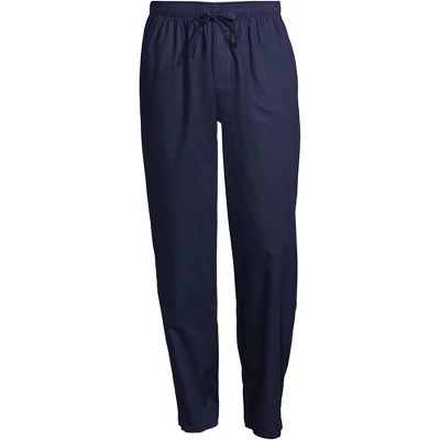 Lands' End Men's Poplin Pajama Pants 2 Lands' End Men's Poplin Pajama Pants - Image 2